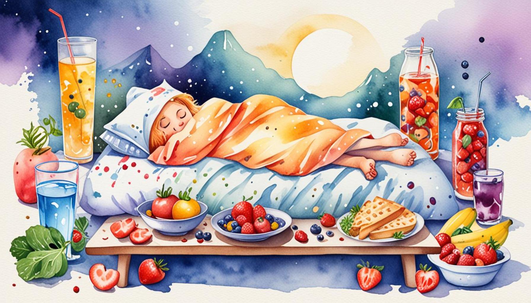 Food and Beverages: How Our Choices Have Affected Sleep Quality